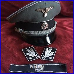 Waffen SS General's Visor Cap by Michael Janke (57cm)V