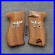 Walther p38 grips, Roman Imperial symbolism, made of Juglans nigra. Wood