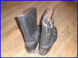 West German marching boots US size 10 1/2 good condition