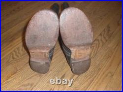 West German marching boots US size 10 1/2 good condition