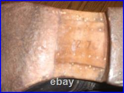 West German marching boots US size 10 1/2 good condition