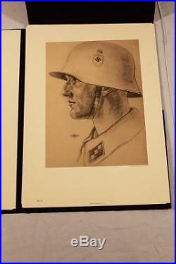 Wolfgang Willrich War Artist Waffen-SS WW2 Germany Set of 10 large Prints-PS