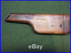 Wooden Stock Holster for MGC Cap Firing Broomhandle Mauser C96 Pistol