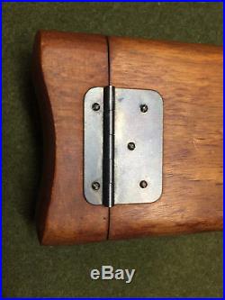 Wooden Stock Holster for MGC Cap Firing Broomhandle Mauser C96 Pistol