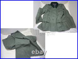 World War 2 WWII German M36 Infantry Soldier Jacket Shirt Fatigue Pants Uniform