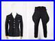 World War II German Elite M1932 M32 Black Wool Tunic Riding Breeches, Size M