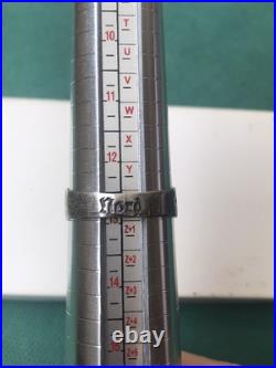 World War II. German silver ring. Replica