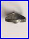 World War II. German silver ring. World War II