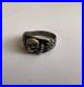 World War II. German silver ring. World War II