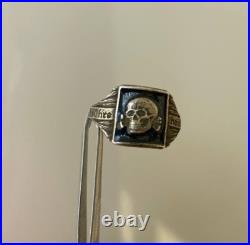 World War II. German silver ring. World War II