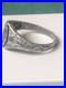 World War II. German silver ring. World War II