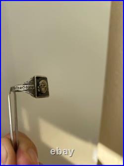 World War II. German silver ring. World War II