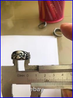 World War II. German silver ring. World War II