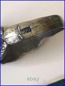 World War II. German silver ring. World War II