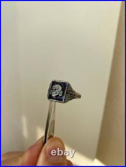 World War II. German silver ring. World War II