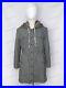 World War II Retro German M1943 Mouse Grey Rabbit Fur Winter Parka Coat Size M