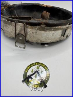 World War Two WW2 German Army M35 Stahlhelm with Liner 1937 Dated ORIGINAL