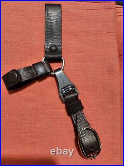 Ww2 3 Way Hanger For German Dagger Brown Leather