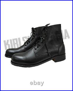 Ww2 Black Panzer Leather Boots