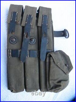 Ww2 German Army Ammo Pouch Only Mp40 Wehrmacht Orig Green Mp-38