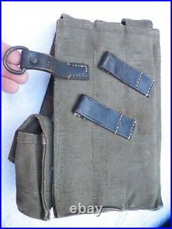 Ww2 German Army Ammo Pouch Only Mp40 Wehrmacht Orig Green Mp-38