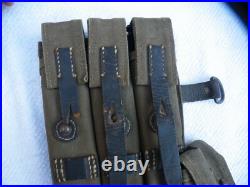 Ww2 German Army Ammo Pouch Only Mp40 Wehrmacht Orig Green Mp-38