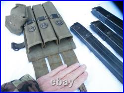 Ww2 German Army Ammo Pouch Only Mp40 Wehrmacht Orig Green Mp-38