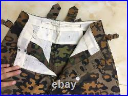 Ww2 German Army Autumn Oak Camo M43 Field Tunic & Trousers Set XL Wwii Repro