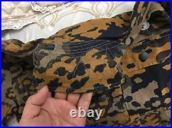 Ww2 German Army Autumn Oak Camo M43 Field Tunic & Trousers Set XL Wwii Repro