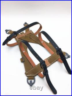 Ww2 German Army Field Load Bearing Suspender A-frame Canteen Plane Tree No3 Camo