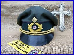 Ww2 German Army'field Bishop/ Chaplain Cap (very Rare Kind). Nice Replica