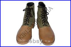 Ww2 German Dak Low Leather Boots