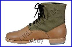 Ww2 German Dak Low Leather Boots