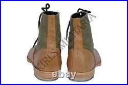 Ww2 German Dak Low Leather Boots