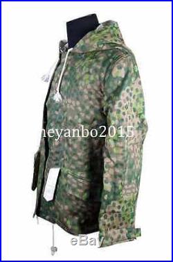 Ww2 German Dot 44 Winter Reversible Camouflage Uniform Parka L