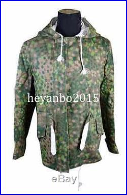 Ww2 German Dot 44 Winter Reversible Camouflage Uniform Parka XXL