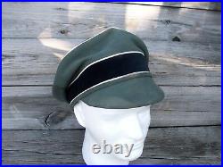 Ww2 German Elite Officer Crusher Old Style With Cloth Visor