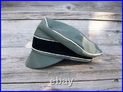 Ww2 German Elite Officer Crusher Old Style With Cloth Visor