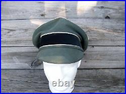 Ww2 German Elite Officer Crusher Old Style With Cloth Visor