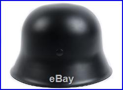 Ww2 German Elite Wh Army M42 M1942 Steel Helmet Black -35359