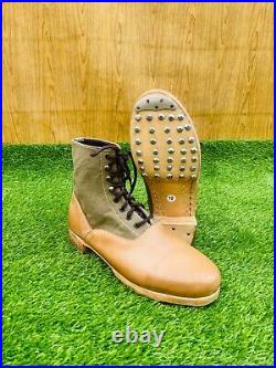 Ww2 German Handmade Dak Low Boots