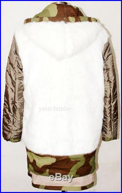 German Army WW2 Splinter Camouflage Anorak – Fur Lined Windproof Showerproof Smock