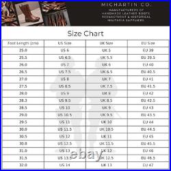 Ww2 German Jackboots Marschstiefel M39 Roughout Toe, All Sizes Available