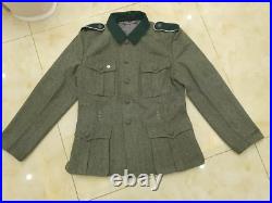 Ww2 German M36 Em Wool Field Tunic & Trousers Set Size M Wwii Repro