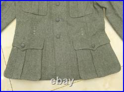 Ww2 German M36 Em Wool Field Tunic & Trousers Set Size M Wwii Repro