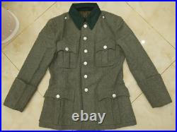 Ww2 German M36 Officer Wool Field Tunic & Breeches Set Size S Wwii Repro