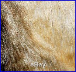 Ww2 German M43 Mouse Grey Rabbit Fur Winter Parka Great Coat Xl-32554