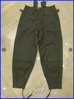 Ww2 German M43 Wh Em Field-grey Wool Jacket & Trousers Set XXL Wwii Repro
