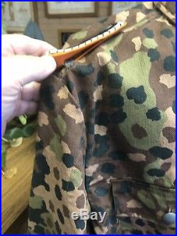 Ww2 German Police Uniform Camoflage Oakleaf Pattern Repro XLarge