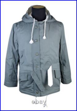 Ww2 German Reproductions Mouse Grey /white Winter Reversible Parka, Size L